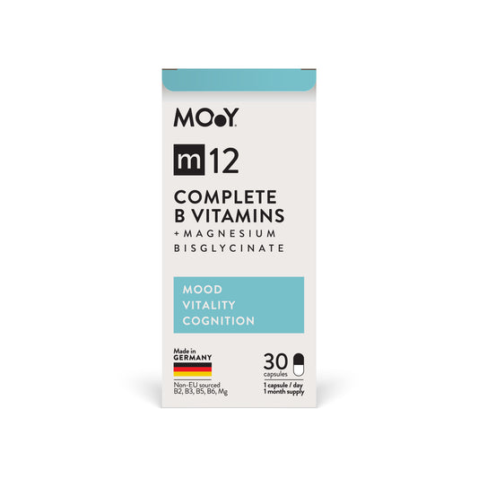 m12 Complete B Vitamins + Magnesium Bisglycinate