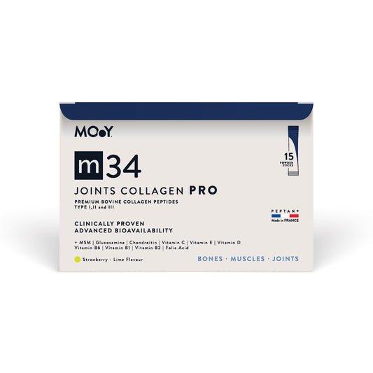 m34 JOINTS COLLAGEN PRO Strawberry - Lime Powder Stick