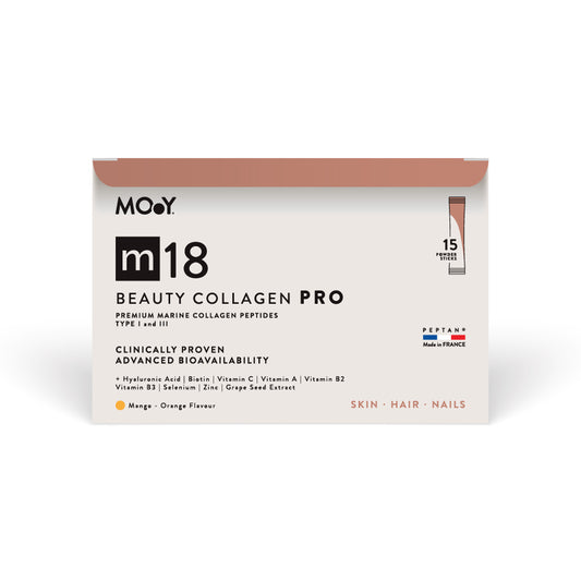 m18 BEAUTY COLLAGEN PRO Mango - Orange Powder Stick