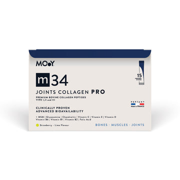 m34 JOINTS COLLAGEN PRO Strawberry - Lime Powder Stick